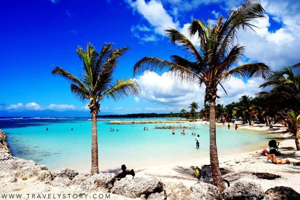 Gite Cajou Dans Jardin Tropical Ventile A Sainte-Anne Exteriér fotografie