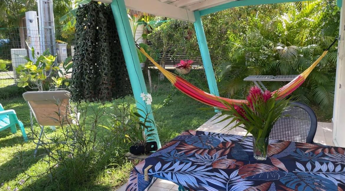 Gite Cajou Dans Jardin Tropical Ventile A Sainte-Anne Exteriér fotografie