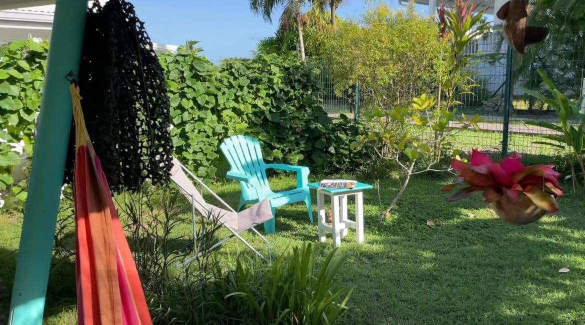Gite Cajou Dans Jardin Tropical Ventile A Sainte-Anne Exteriér fotografie